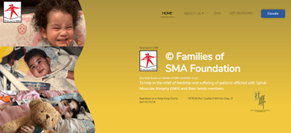 脊髓肌肉萎縮症慈善基金會（FSMA）官網圖片